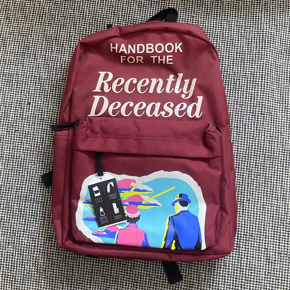 NWT Beetlejuice “handbook” backpack